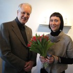 Anna Mlasowsky tog emot Kaleidos stipendium